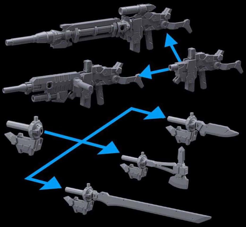 Bandai 1/144 5057785 30MM Option Weapon 1 for Alto