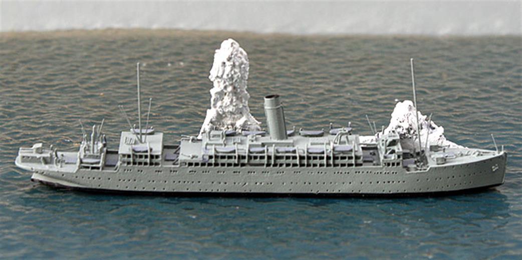 CM Models 1/1250 CMP-1223 HMS Laurentic in grey overall as an AMC during WW1
