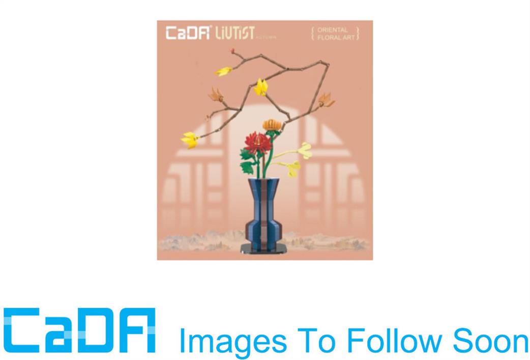CaDa  C59025W  Oriental Floral Art Autumn 795Piece Brick Model