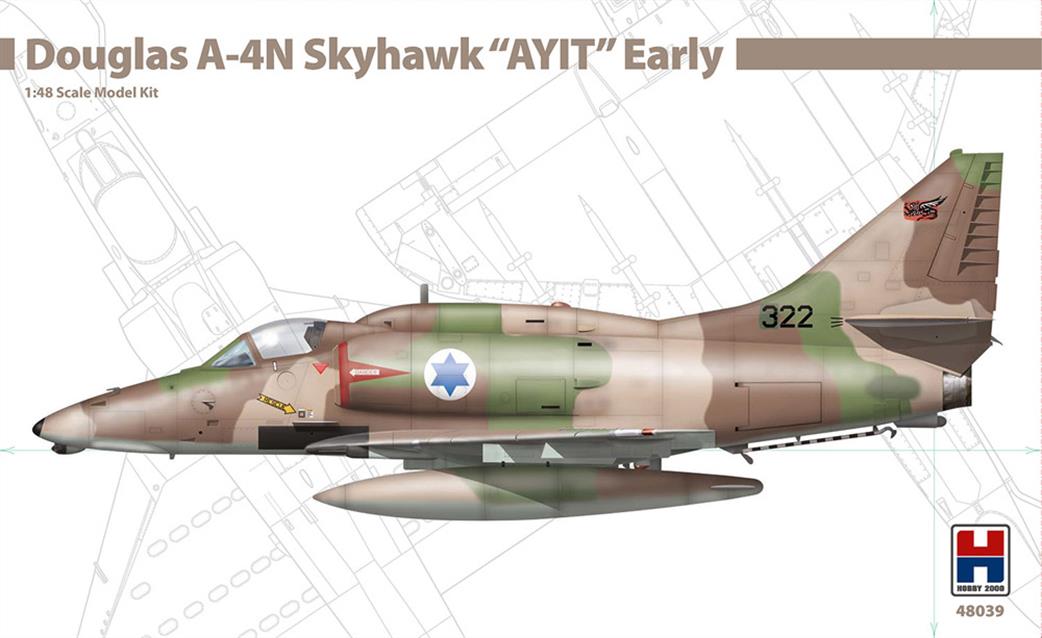 Hobby 2000 1/48 48039 Douglas A-4N Skyhawk AYIT Early Fighter Bomber Kit