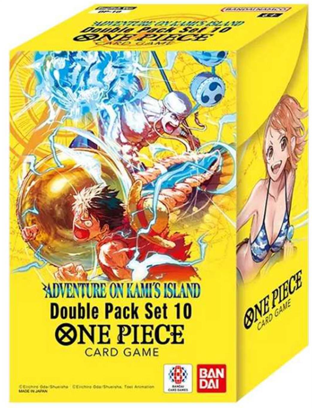 Bandai  DP-10 One Piece Adventure On Kami's Island Double Pack Set