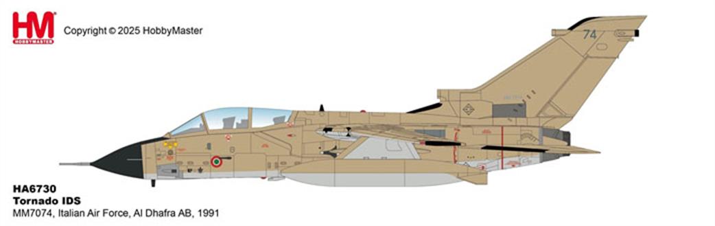Hobby Master 1/72 HA6730 Tornado IDS MM7074, Italian Air Force, Al Dhafra AB, 1991