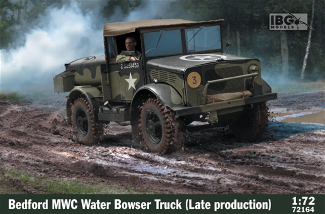 IBG Models 1/72 72164 Bedford MWC Water Bowser Truck Late production Kit