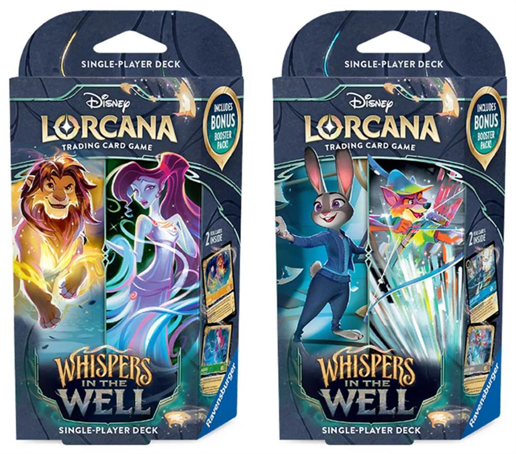 Ravensburger  1109000D Disney Lorcana Whispers In The Well Starter Deck