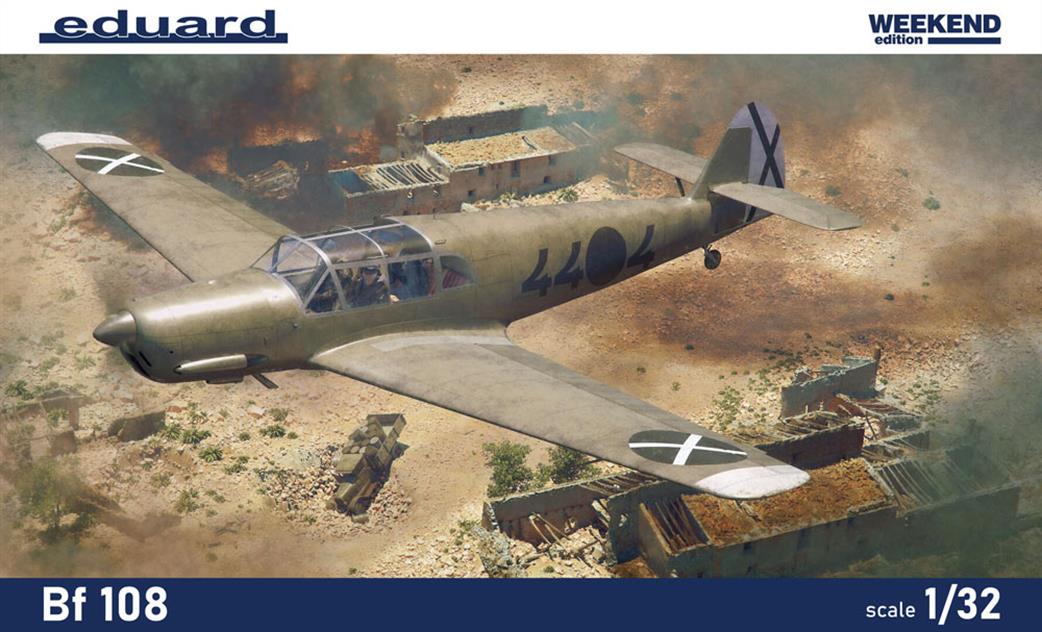 Eduard 1/32 3405 German WW2 Bf108  Weekend Edition Plastic Kit