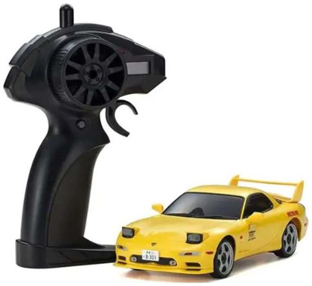 Kyosho 1/28 66603A Initial-D Mazda RX-7 FD3S Yellow Kyosho First Mini-Z
