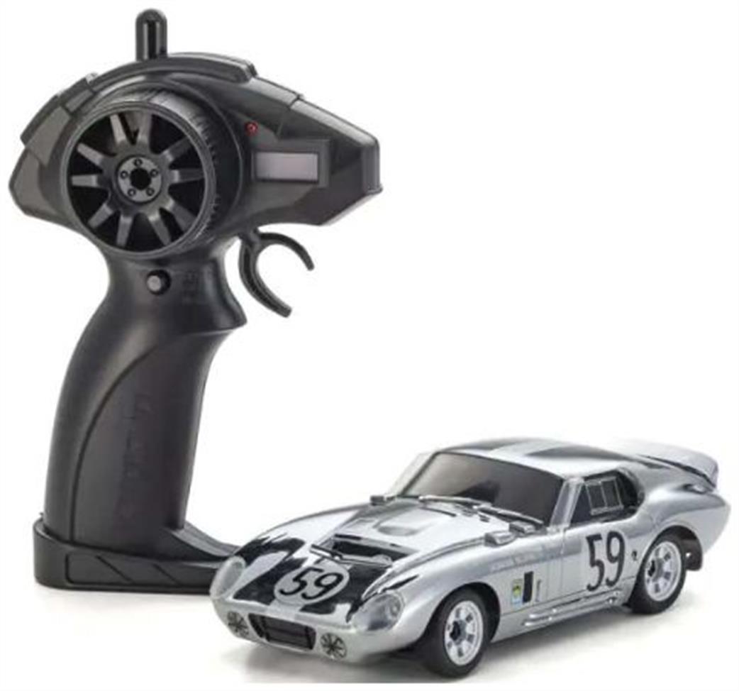 Kyosho 1/28 66611C Shelby Cobra Daytona Chrome Kyosho First Mini-Z