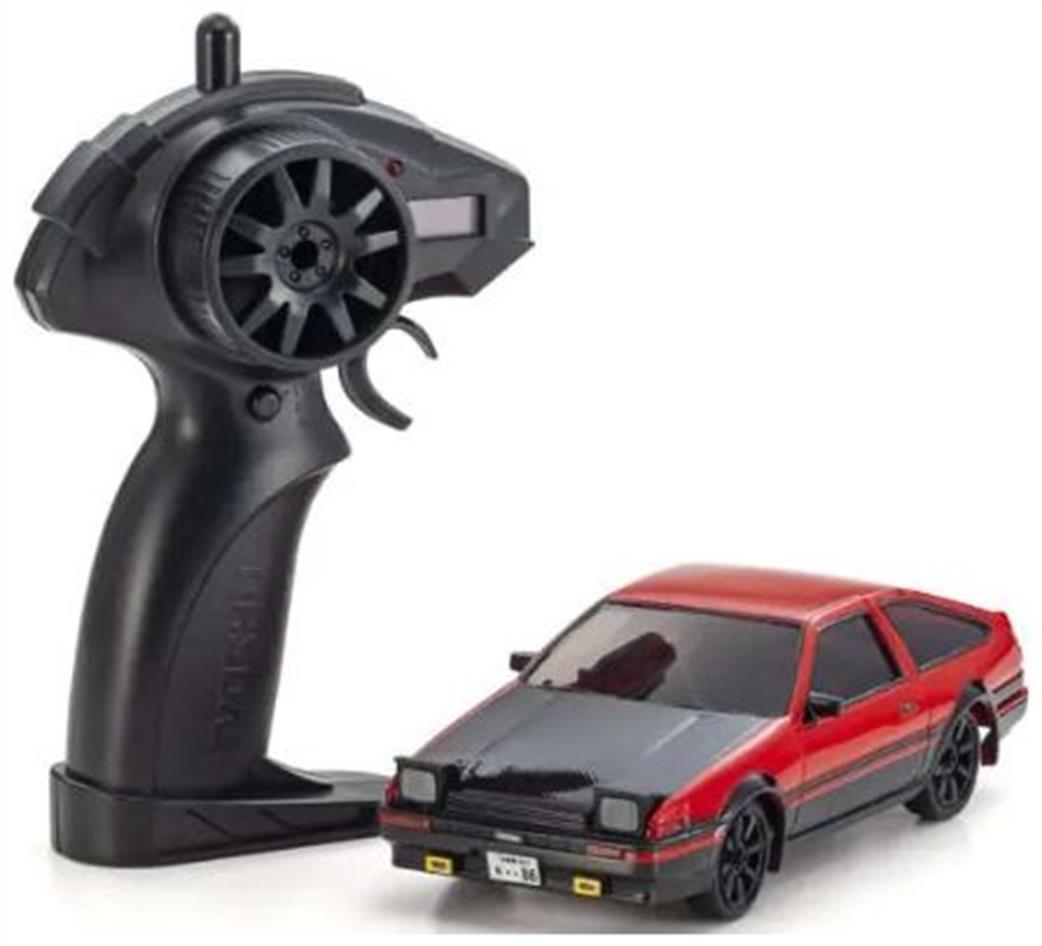 Kyosho 1/28 66613A Toyota Sprinter Trueno AE86 Red/Black Kyosho First Mini-Z