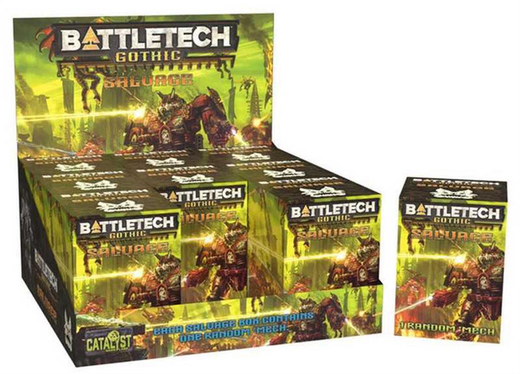 Catalyst Games Labs  CAT40002POP BattleTech Gothic Salvage Blind Box