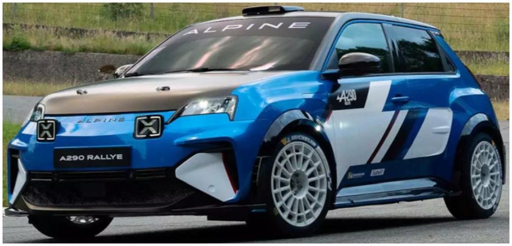 Solido 1/18 S1812606 Alpine A290 Rally Launch Livery 2025 Diecast Model