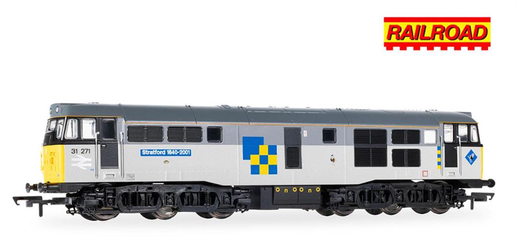 Hornby OO R30439 RailRoad TFL Construction Class 31 271 Stratford
