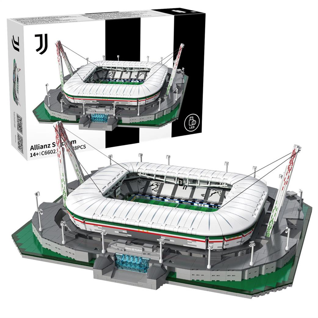 CaDa 1/20th C66021W Juventus Alianz Stadium Brick Model