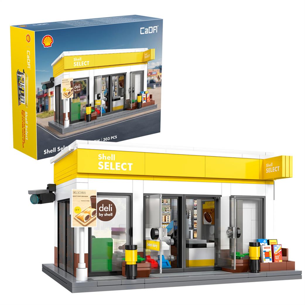 CaDa  C66027W Shell Select 303 Piece Brick Model