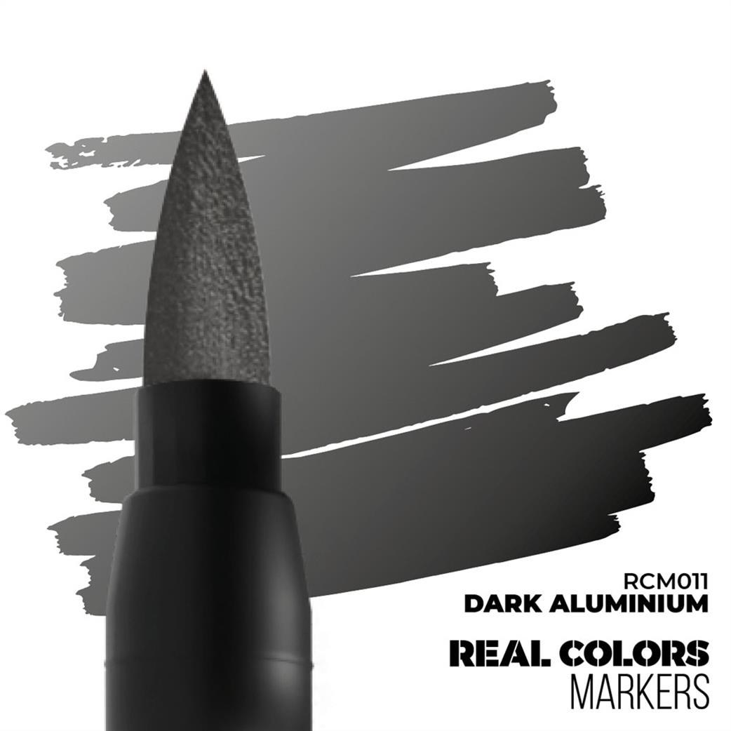 AK Interactive  RCM011 Real Color Marker Dark Aluminium