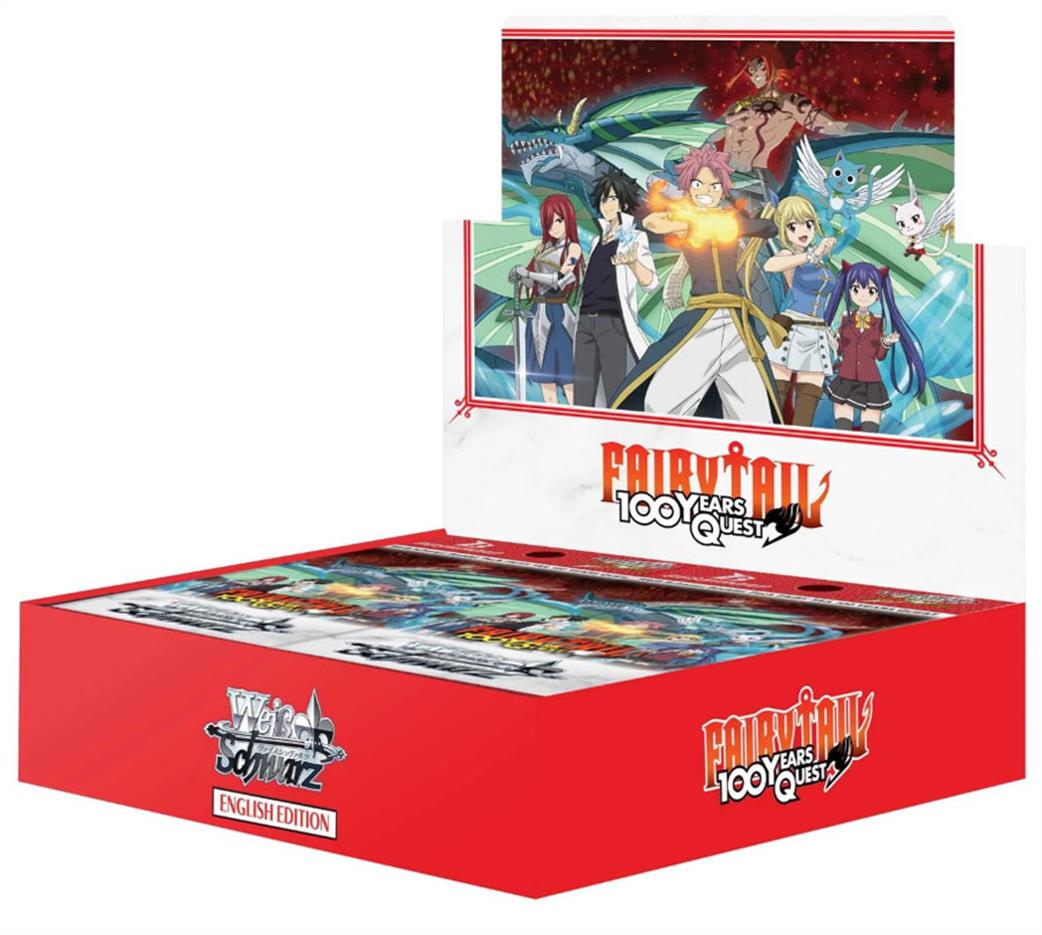 Bushiroad  WSEFTS120BP Weiss Schwarz Fairy Tail 100 Years Quest Booster
