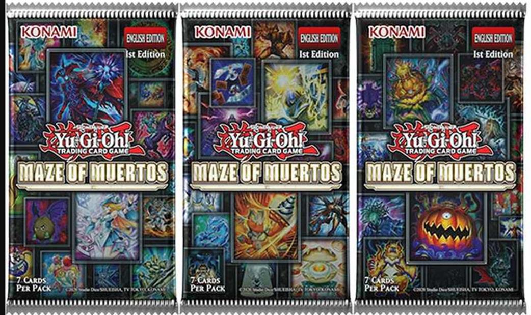 Konami  19409 Yu-Gi-Oh! Maze Of Muertos Booster