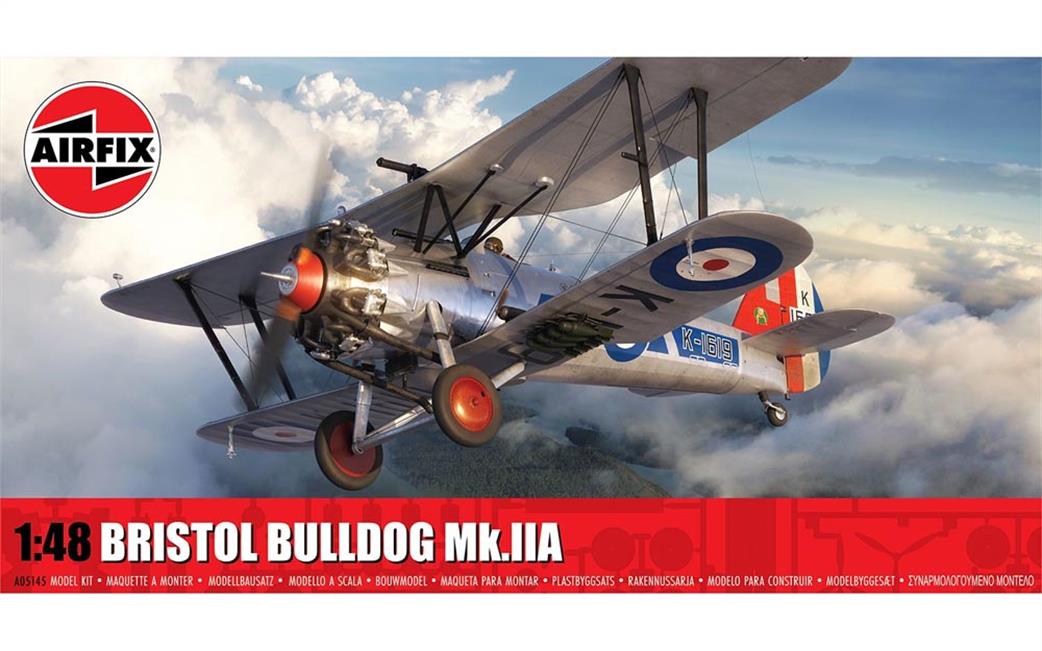 Airfix 1/48 A05145 Bristol Bulldog Mk.IIA Fighter Kit