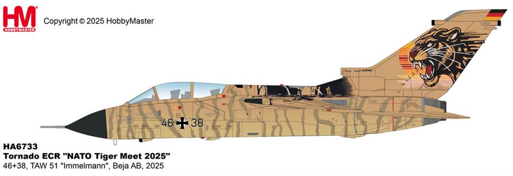 Hobby Master 1/72 HA6733 Tornado ECR NATO Tiger Meet 2025