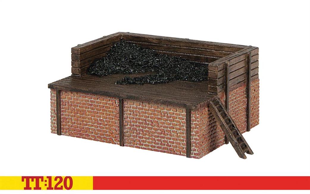 Hornby TT:120 TT9029 Coal Stage Ready Painted Resin Building