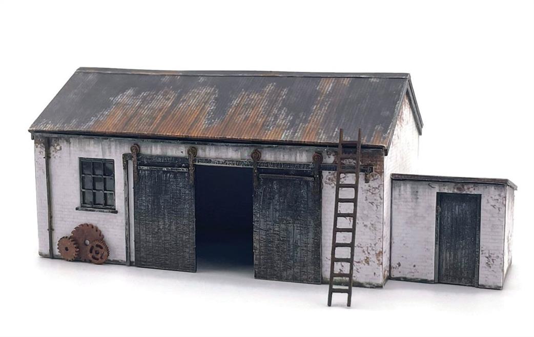 Scale Model Scenery 00 KX054 Tony's Cart Shed Kit