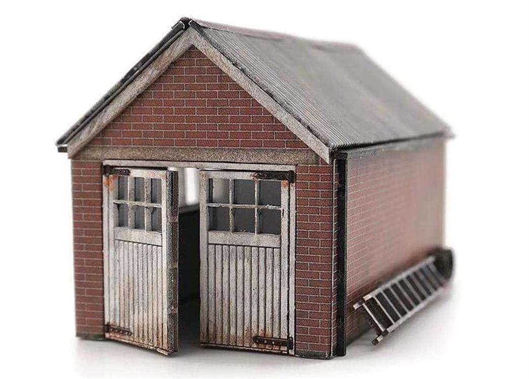Scale Model Scenery 00 KX117 1960's Domestic Garage Kit