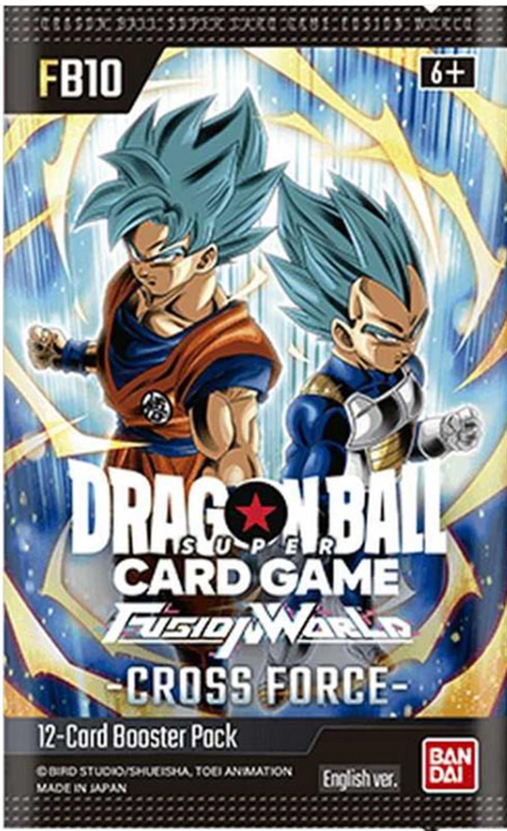 Bandai  FB10 Dragonball SCG Fusion World Cross Force Booster