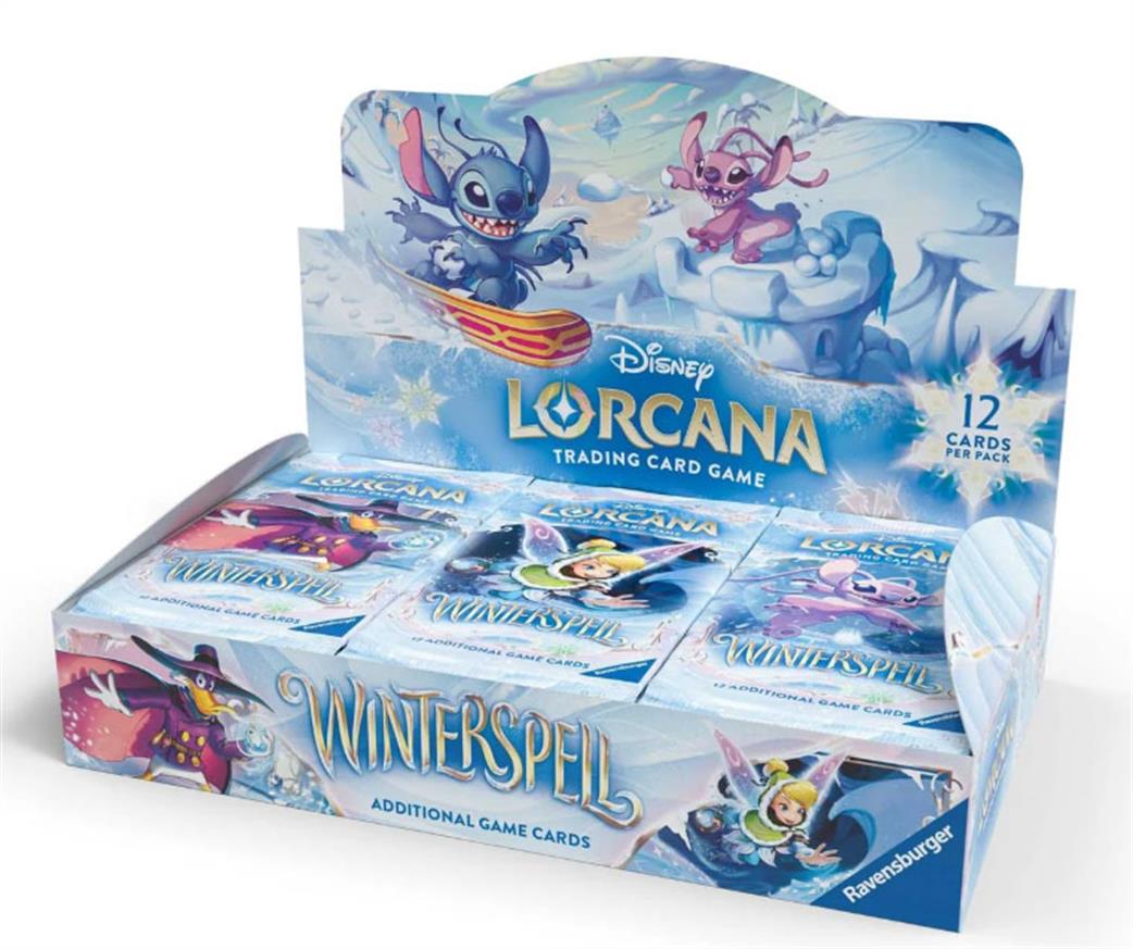 Ravensburger  RAV11090013 Disney Lorcana Winterspell Booster