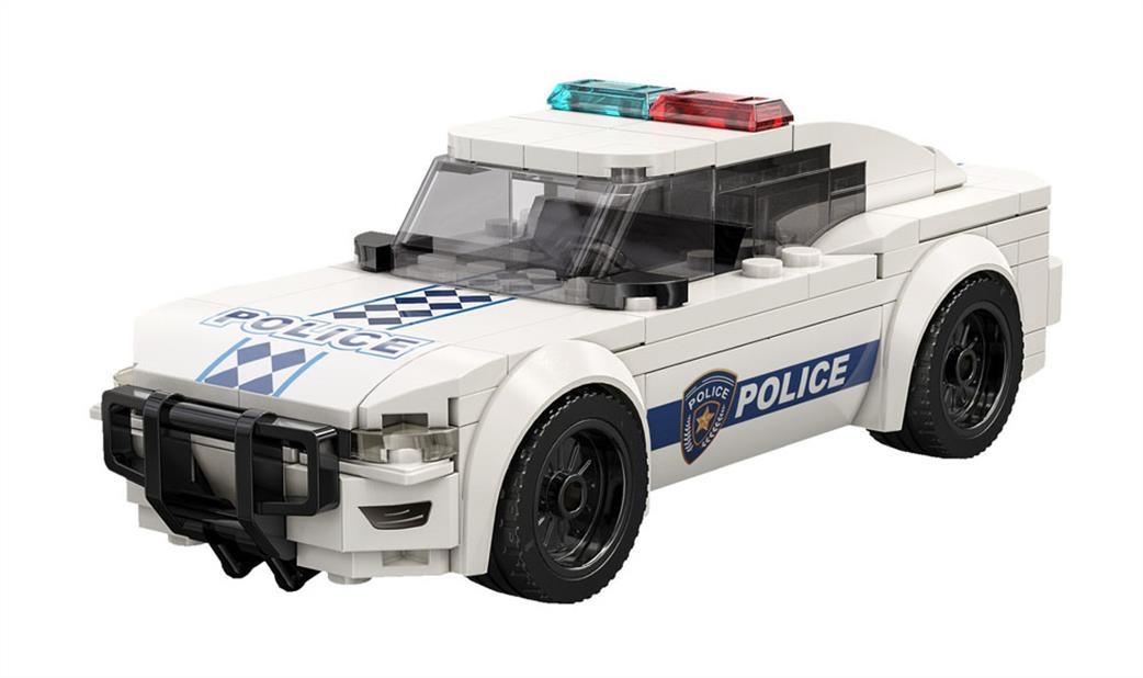 CaDa 1/32 C55063W Midnight Pursuit Police Car - 156 pcs