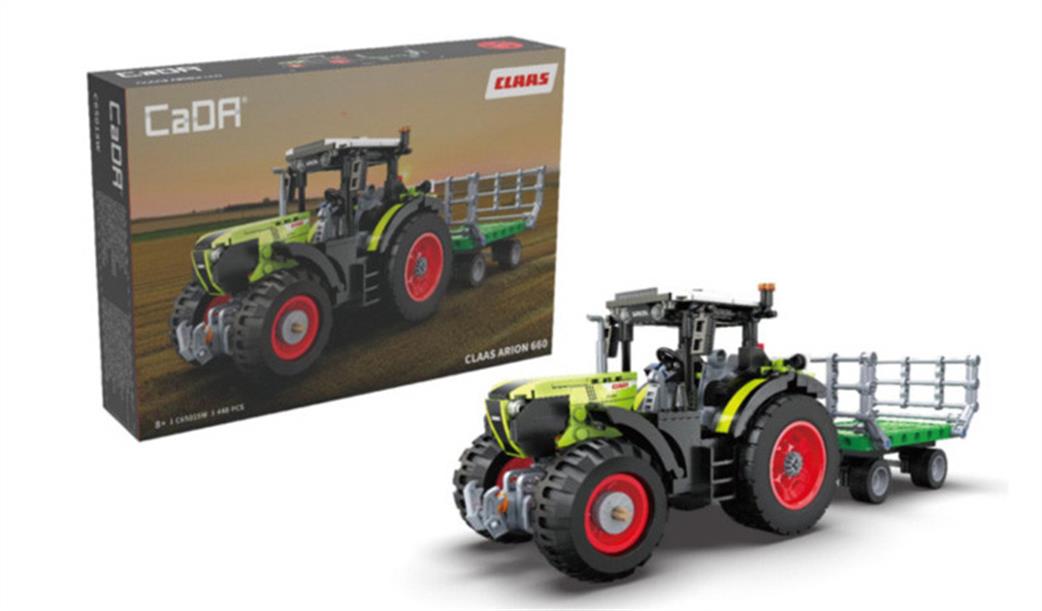 CaDa  C65015W CLAAS Arion 660 Farm Tractor - 660pcs