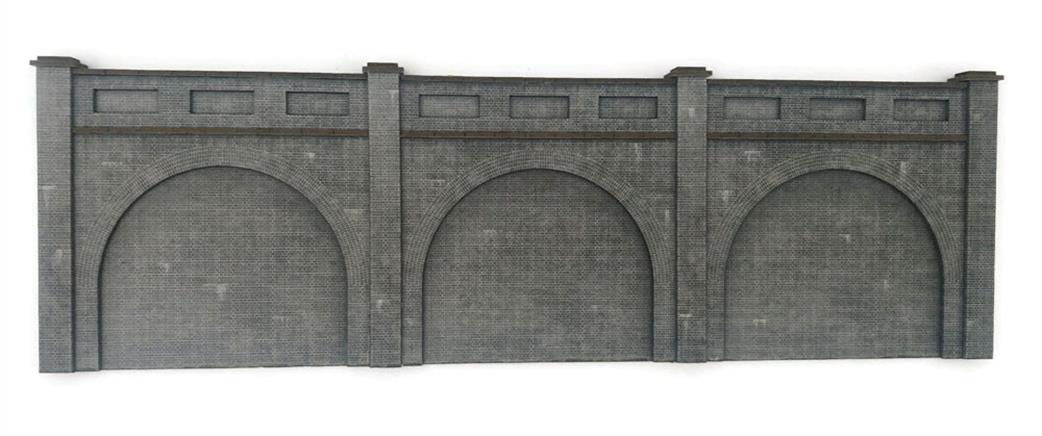 Scale Model Scenery 00 KX076 Railway Arches Blue Brick