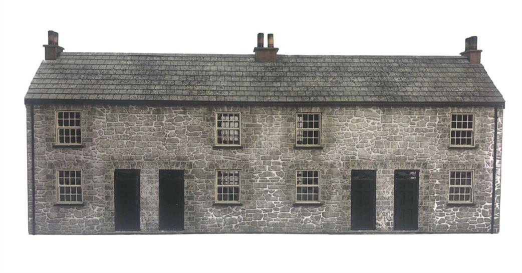 Scale Model Scenery 00 KX080 Terraced Cottages Kit