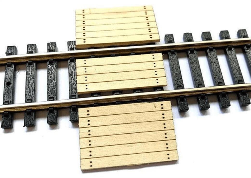 Scale Model Scenery 00 LX185 New Sleeper Barrow Crossing