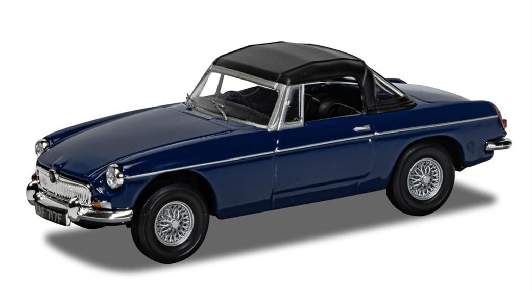 Corgi 1/43 VA10713 MGB Roadster, Mineral Blue