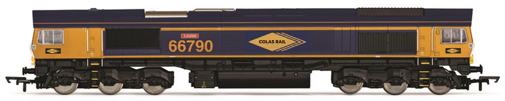 Hornby OO R30533TXS RailRoad Colas Class 66 Louise 66790 Sound Fitted