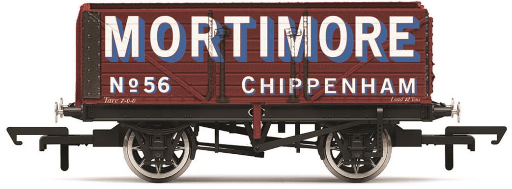 Hornby OO R60342 FCMortimore 7 Plank wagon