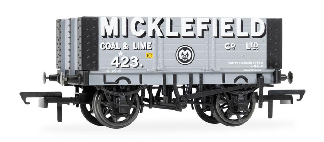 Hornby OO R60304 Micklefield 6 Plank Wagon No423