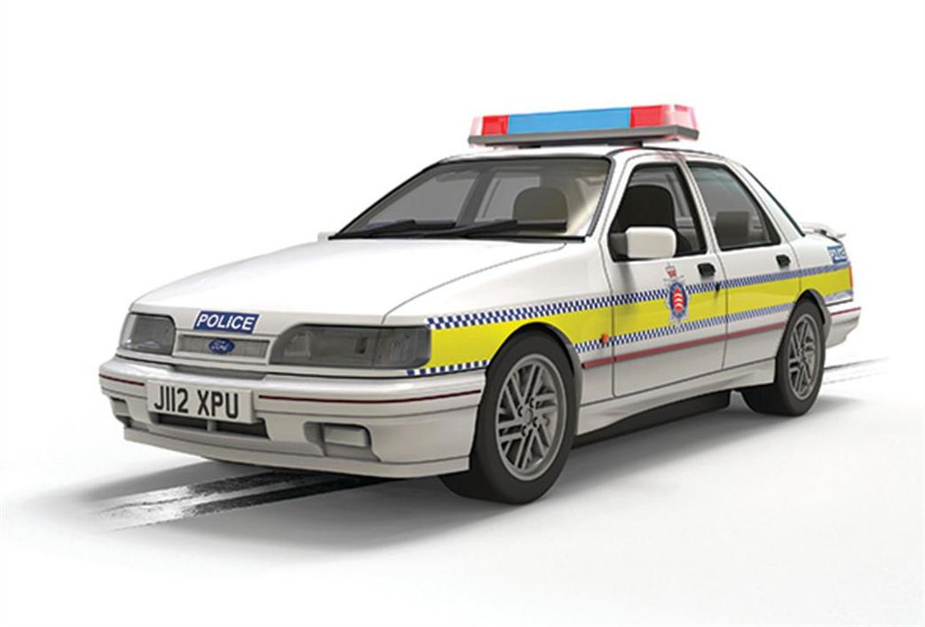 Scalextric 1/32 C4660 Ford Sierra Sapphire Police Car Slot Car Model