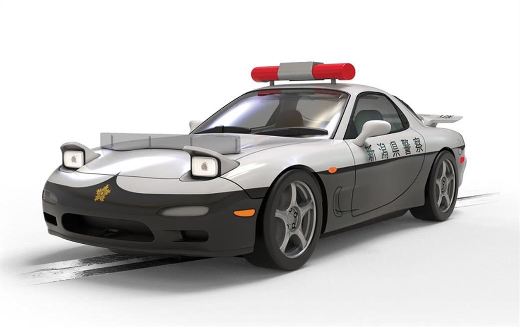 Scalextric 1/32 C4681 Mazda RX7 FD Japanese Police Slot Car Model