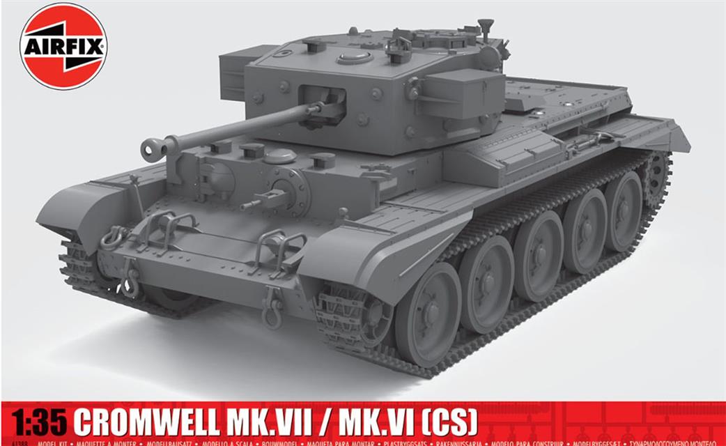 Airfix 1/35 A1388 Cromwell Mk.VII / Mk.VI (CS) Tank Kit