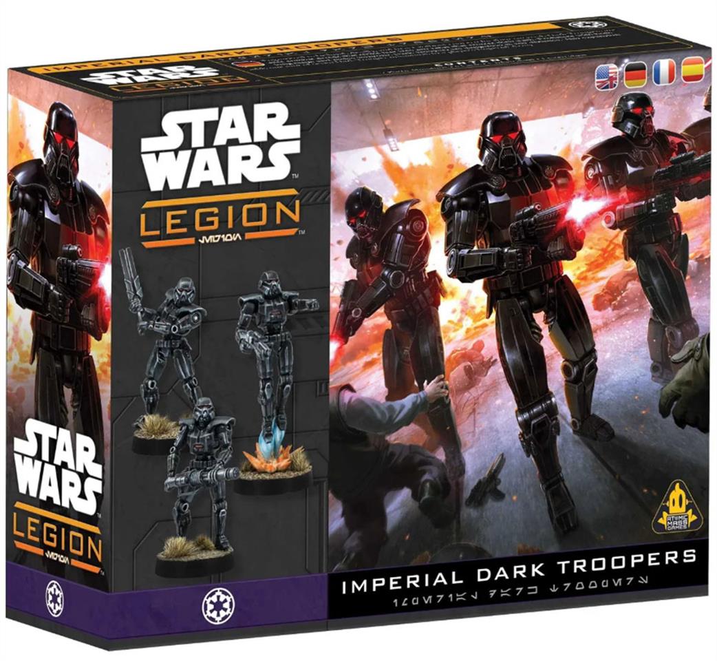 Atomic Mass Games  SWQ63 Dark Troopers Unit Expansion for Star Wars Legion
