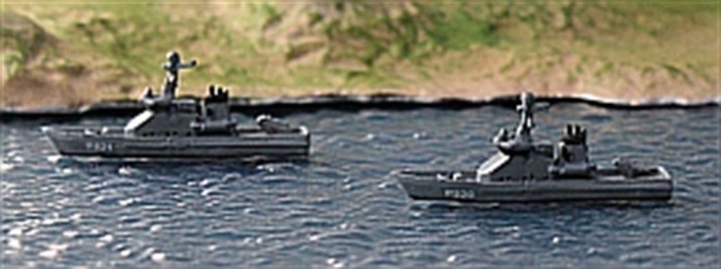 Albatros 1/1250 ALK604 Diana & Freja Danish Patrol Boat Waterline Models