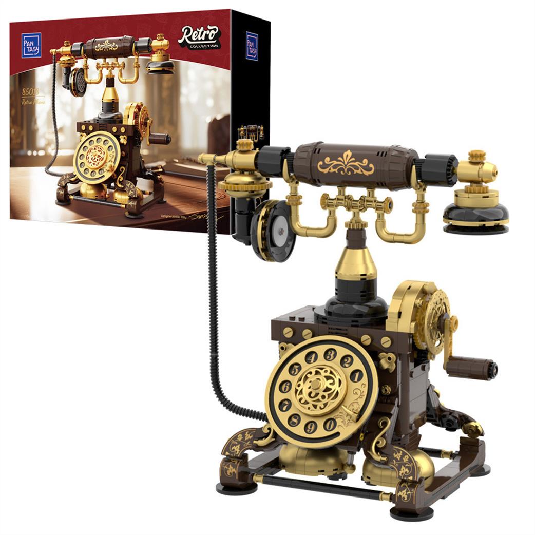 Pantasy  85018 Retro Rotary Telephone 766 pcs Brick Block Construction Kit