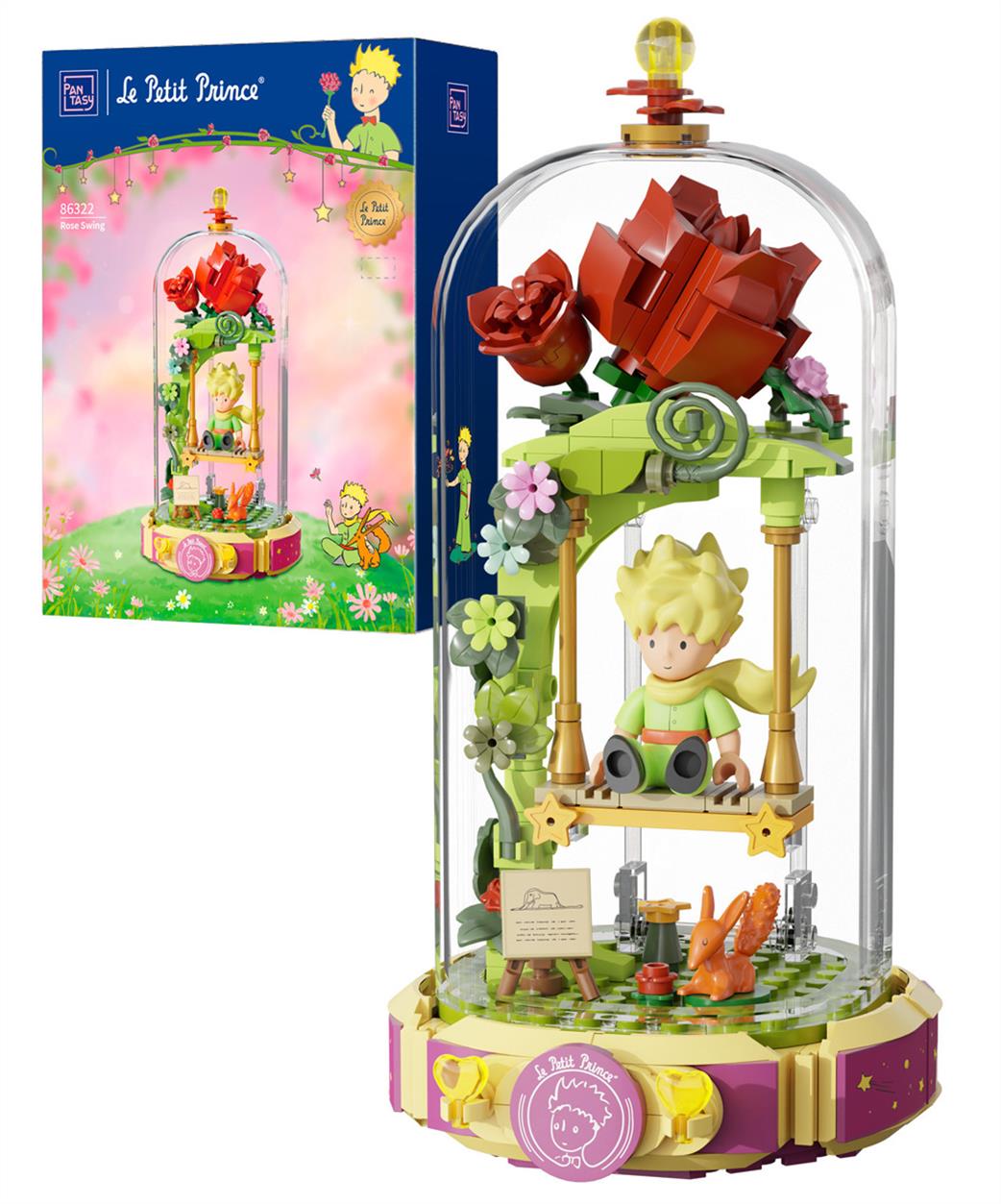 Pantasy  86322 Le Petit Prince™ Rose Swing 234 pcs Brick Block Construction Kit