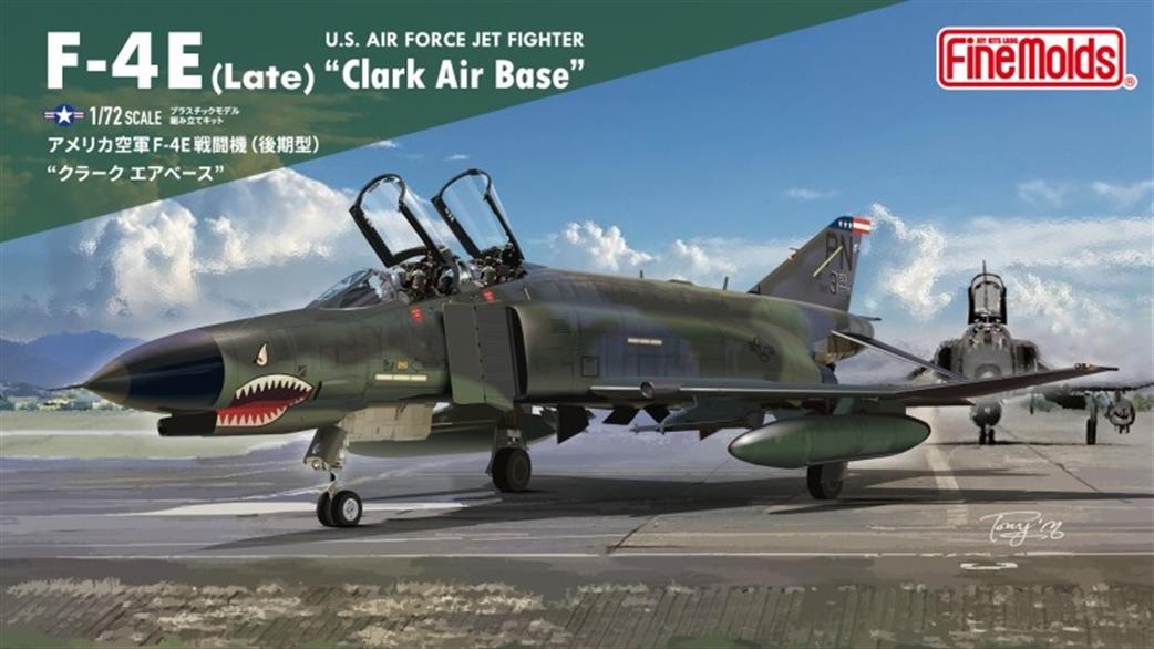 Fine Molds 1/72 FF06 USAF F-4e Late Jet Fighter Clark Air Base Kit