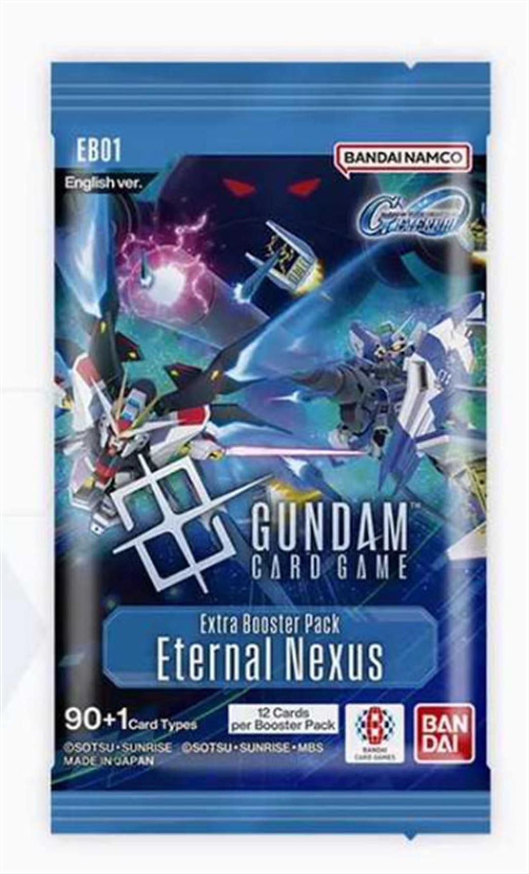Bandai  EB01 Gundam CCG Eternal Nexus Extra Booster