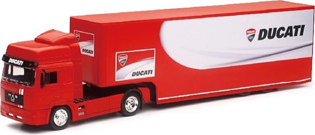 New Ray 1/43 15983 MAN F2000 Ducati Moto GP Team Truck 2017