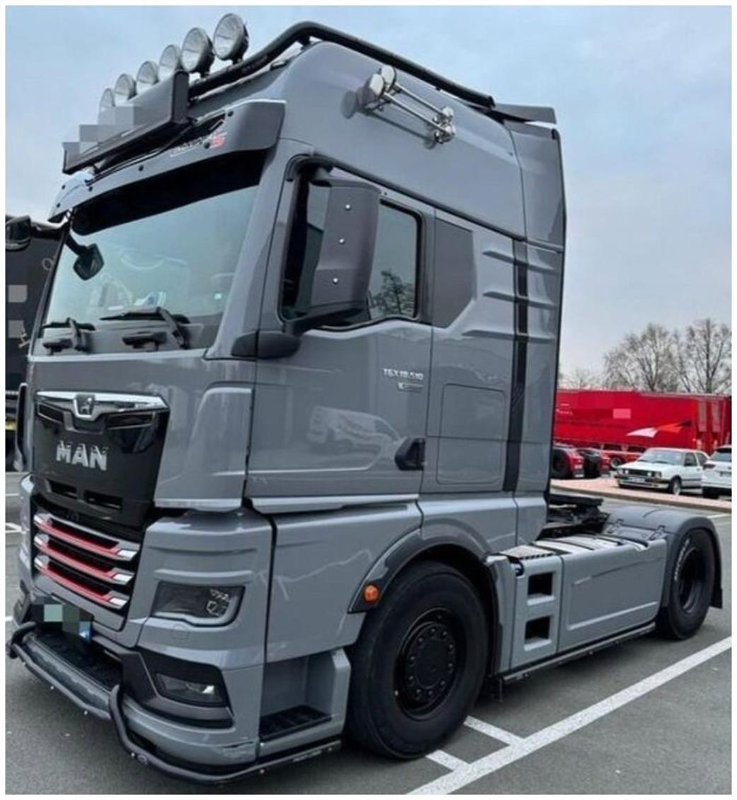 Solido 1/24 2400602 MAN TGX Individual Lion S Grey Diecast Model