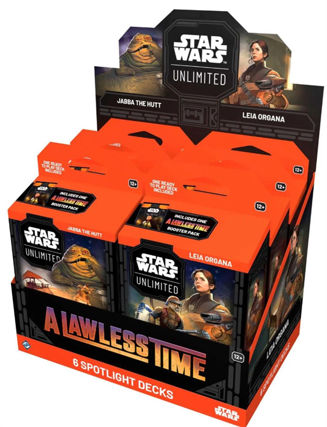 Fantasy Flight Games  SWH0710 Star Wars Unlimited A Lawless Time Jabba or Leis Spotlight Deck
