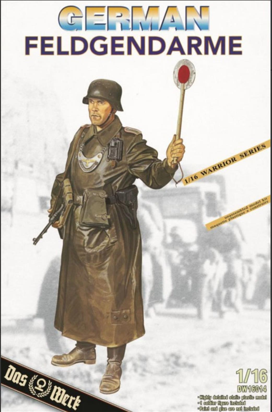 Das Werk 1/16 16014 German Feldgendarme Figure Kit