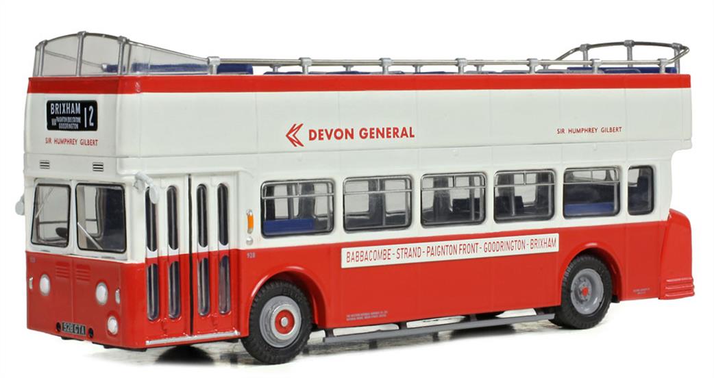 EFE 1/76 E40503 Leyland Atlantean Open Top Devon General NBC 928 928GTA Bus Model